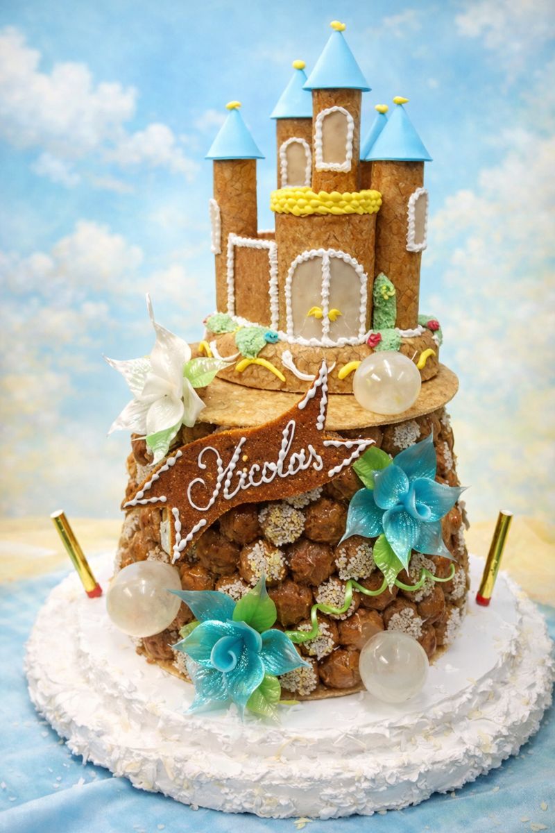 Pièce montée pour communion