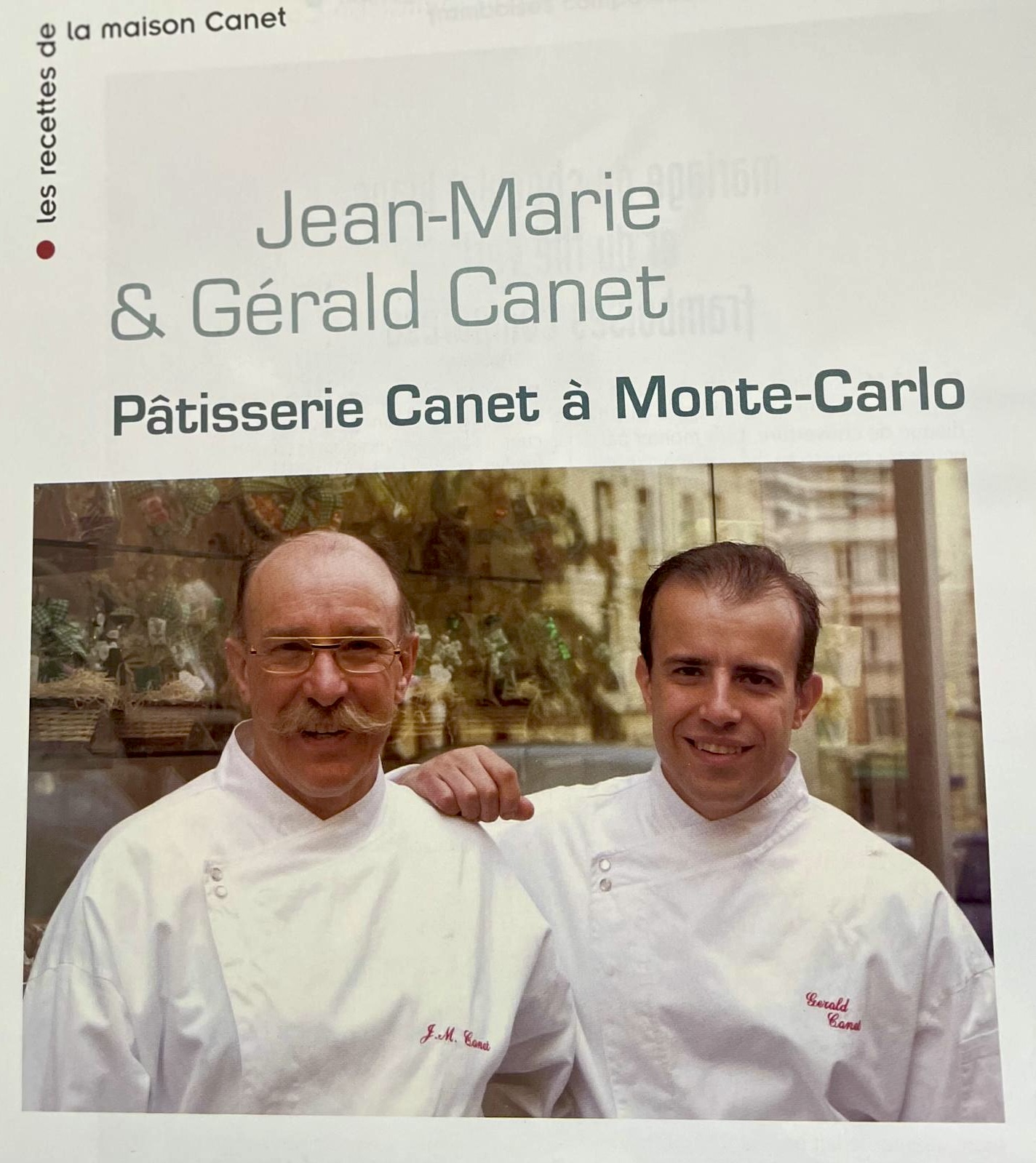 Souvenir en pâtisserie à Monaco